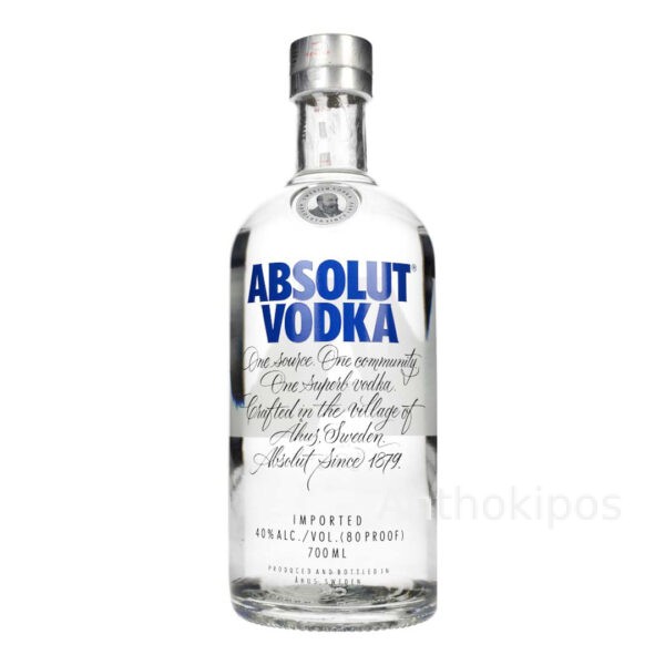 Ποτό Φιάλη Βότκα Absolut (700ml)