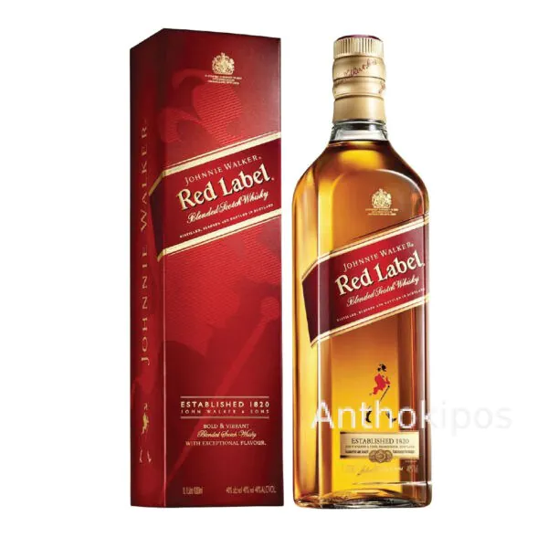 Ποτό Φιάλη Ουίσκι Johnie Walker Red Label (700ml)