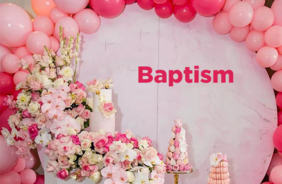 Baptism for girl